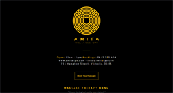 Desktop Screenshot of amitaspa.com